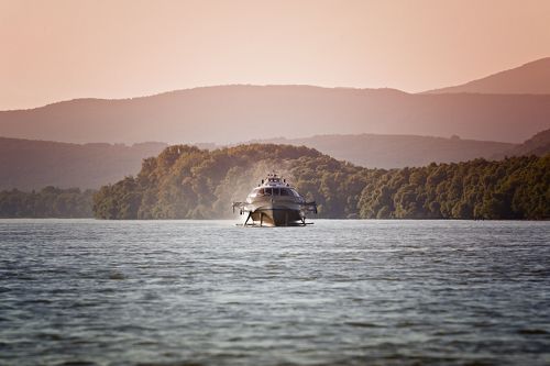 Hydrofoil on the Danube
