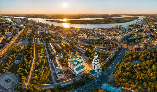 Астрахань – город на Волге