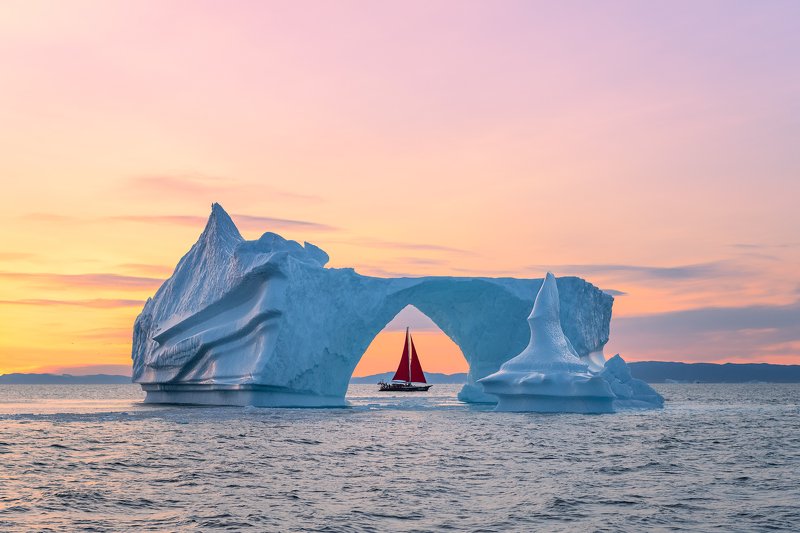 greenland, iceberg, sailing Ice Archphoto preview
