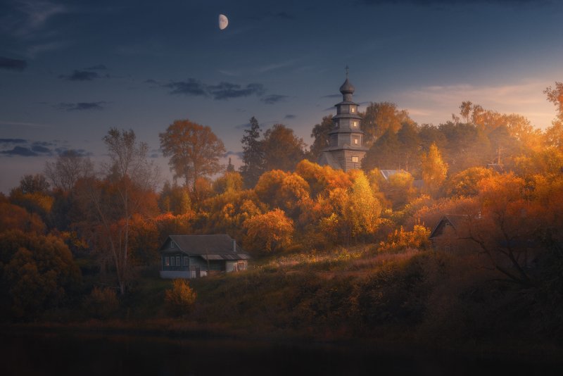 Осенний вечер в Торжке photo preview