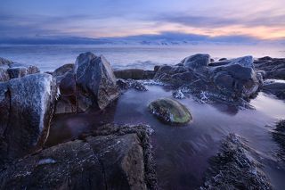 Холодное утро холодного моря