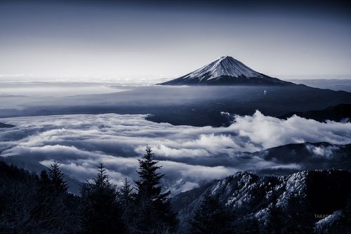 Mount Fuji island