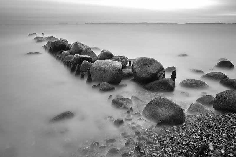 long exposure, sea, baltic sea, b&w, landscape, seascape The Rest of Bulwarkphoto preview