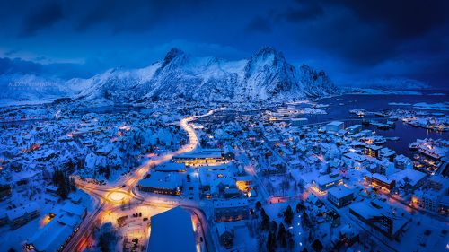 Above the Svolvær