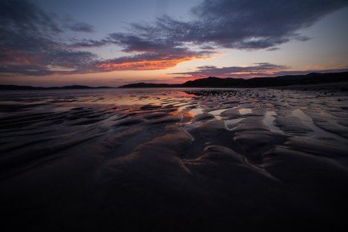 Баренцево море на закате
