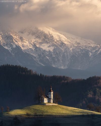 Утро в горах | фототур в Словению