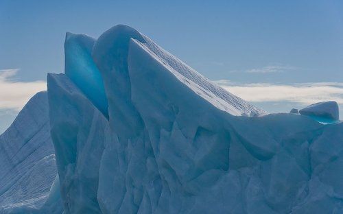 Ледовая шапка Austfonna на острове Nordaustlandet (Северо-Восточная Земля). Архипелаг Svalbard (Шпицберген), Норвегия.