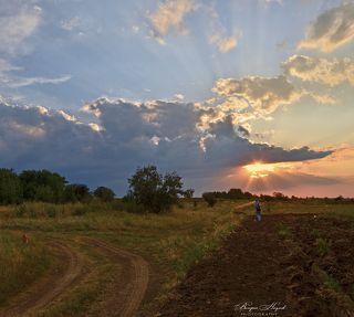 Провожая день