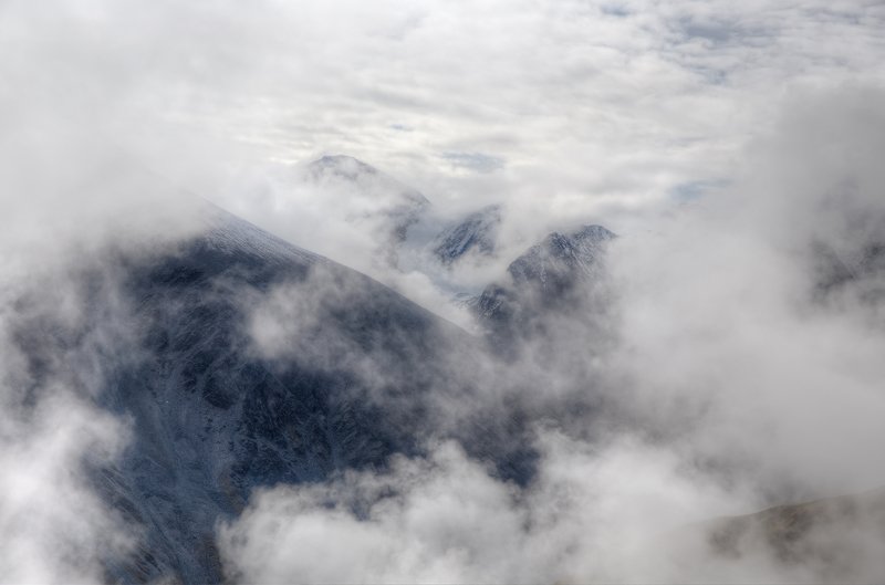 перевал, облака, туман, горы, ЗАОБЛАЧЬЕphoto preview