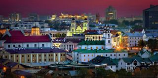 Покрасневший закат над имиджем Беларуси…