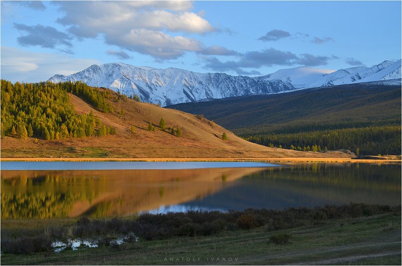 республика алтай, урочище ештыкёль, озеро джангысколь, северо-чуйский хребет photo preview