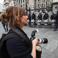 Portrait of a photographer (avatar) carol smiljan